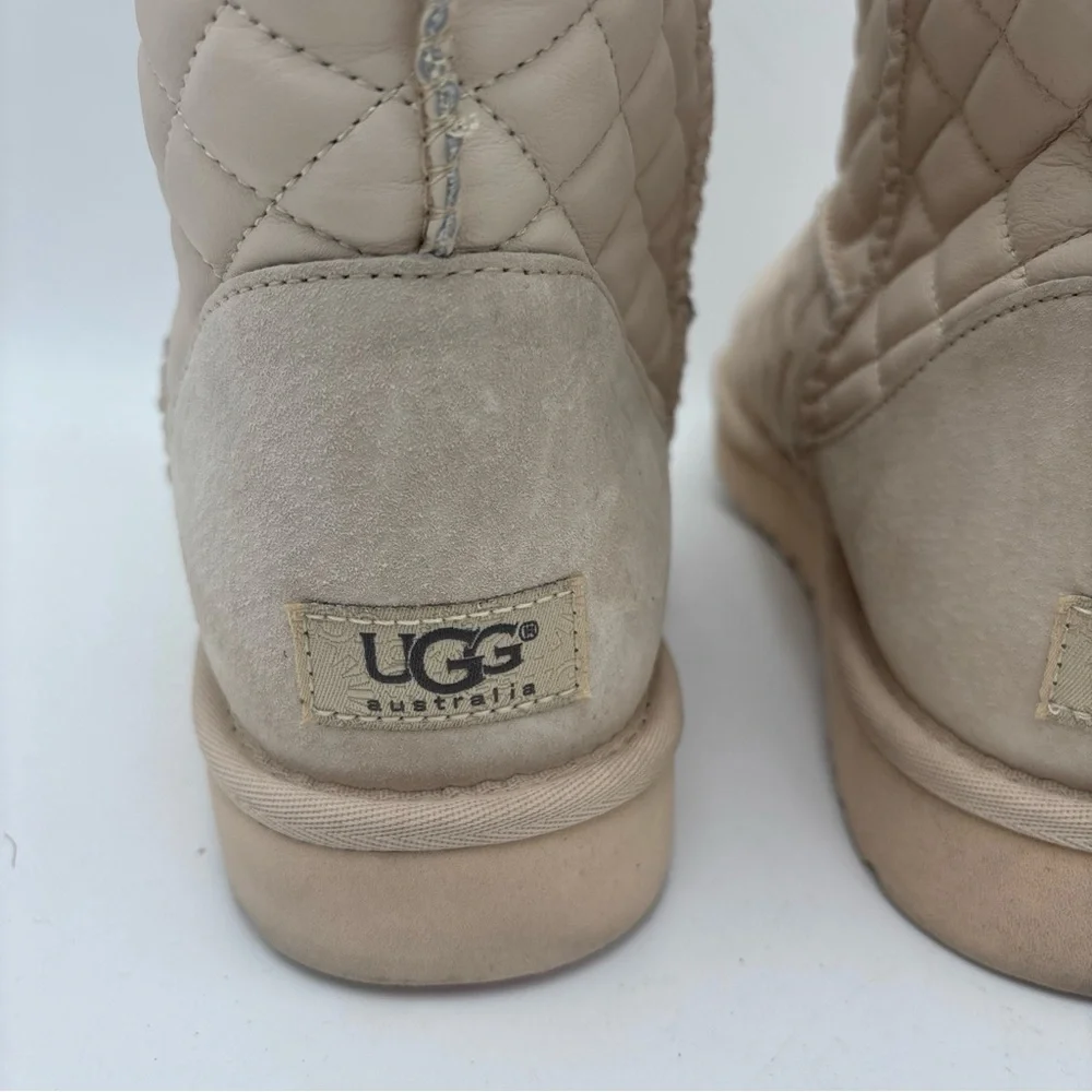UGG Quilted Beige‎ Women's Boots